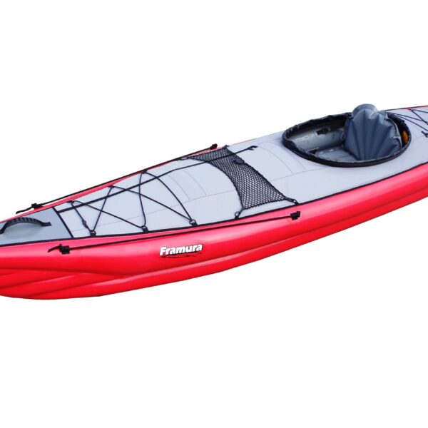 Kayak gonflable monoplace GUMOTEX Framura Rouge