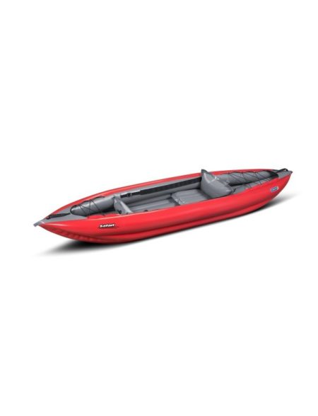 Kayak gonflable pour eaux vives et mer GUMOTEX Safari 330 XL – Image 2